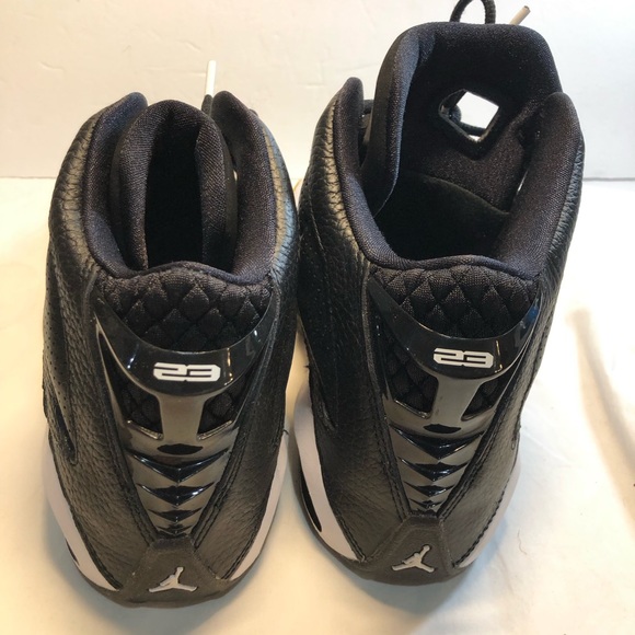 Size 9 - Jordan B'Loyal Loyal White Black Gold No Box Very Gently Worn - Picture 3 of 12